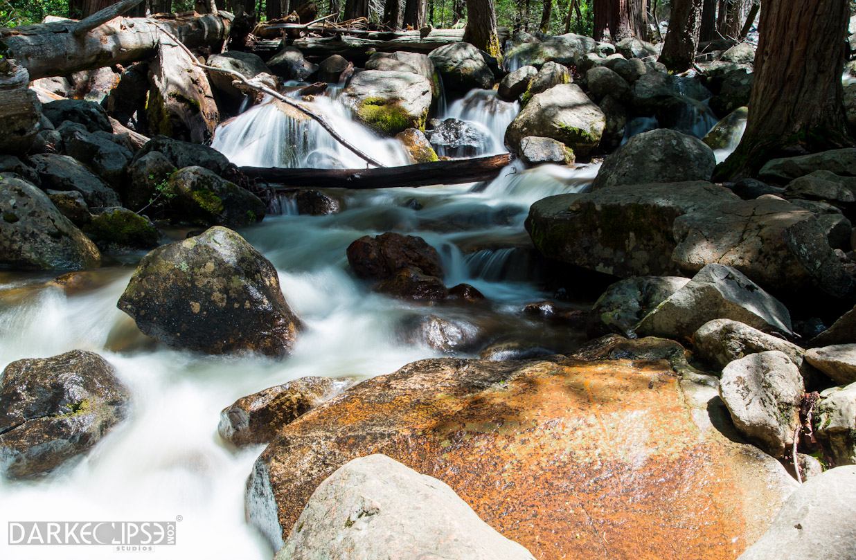 Frozen stream 