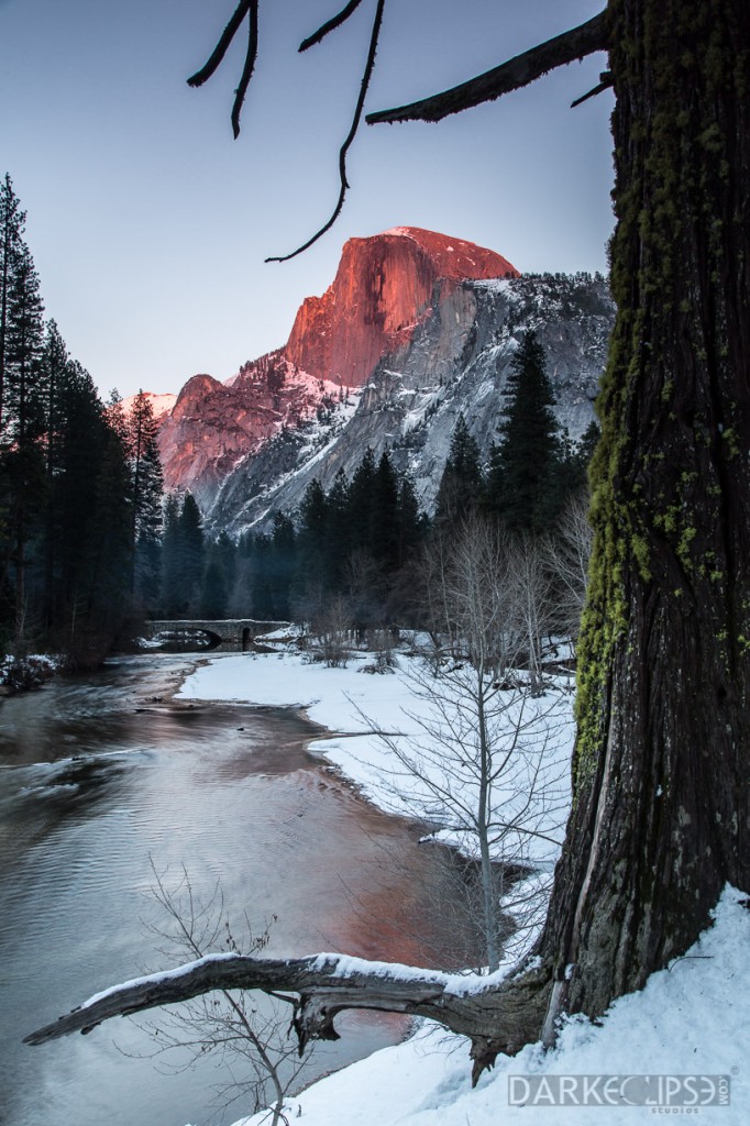 HALF DOME AT SUNSET-9099