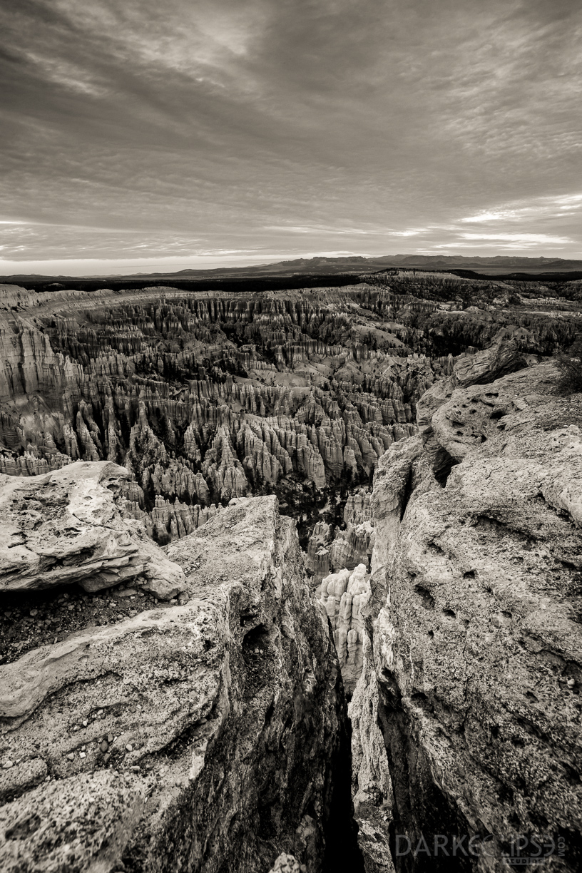 11132014 - Bryce Canyon Sunset Point Sunrise bw-